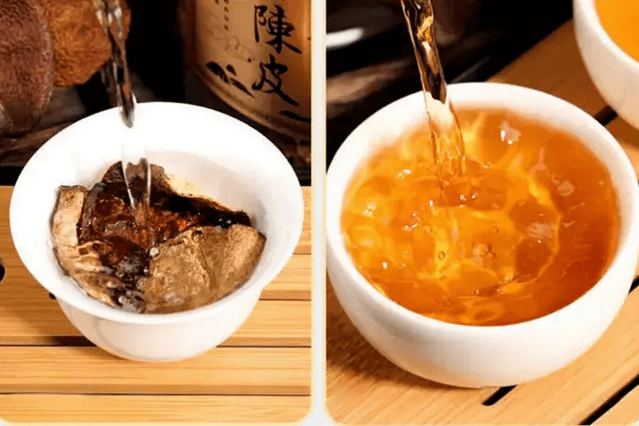 Judging Chenpi by Infusion Color