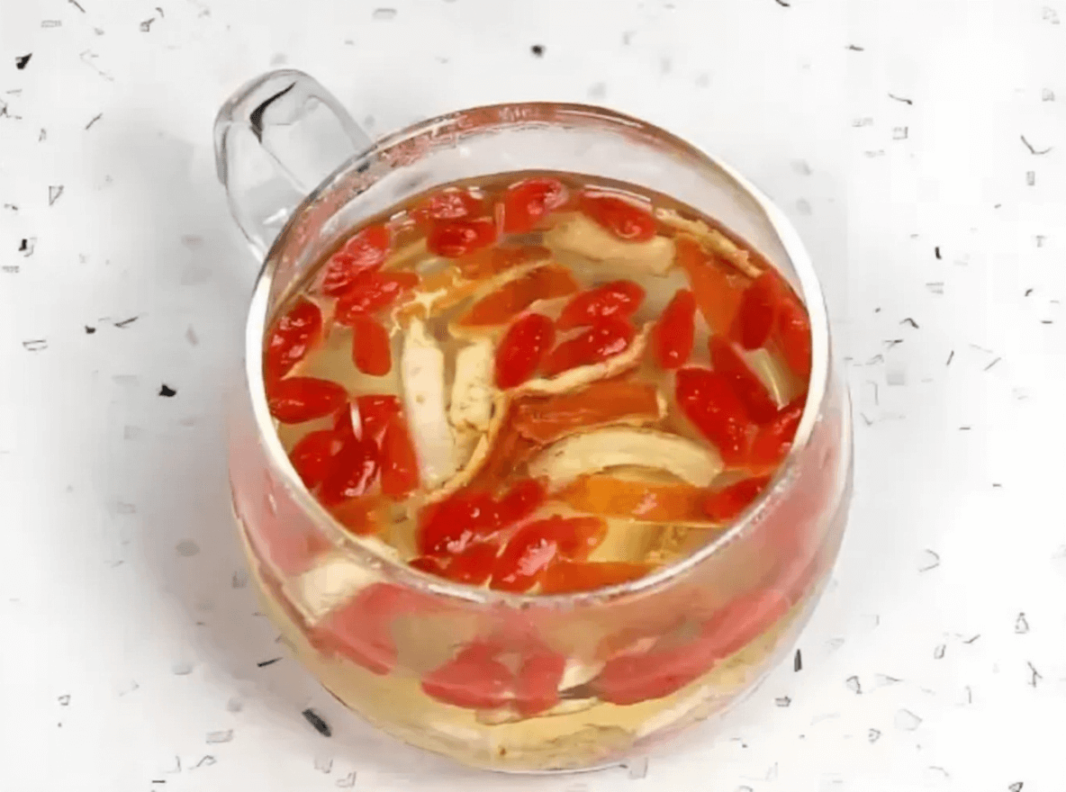 Feasibility of Brewing Chenpi with Goji Berries: Benefits and Groups