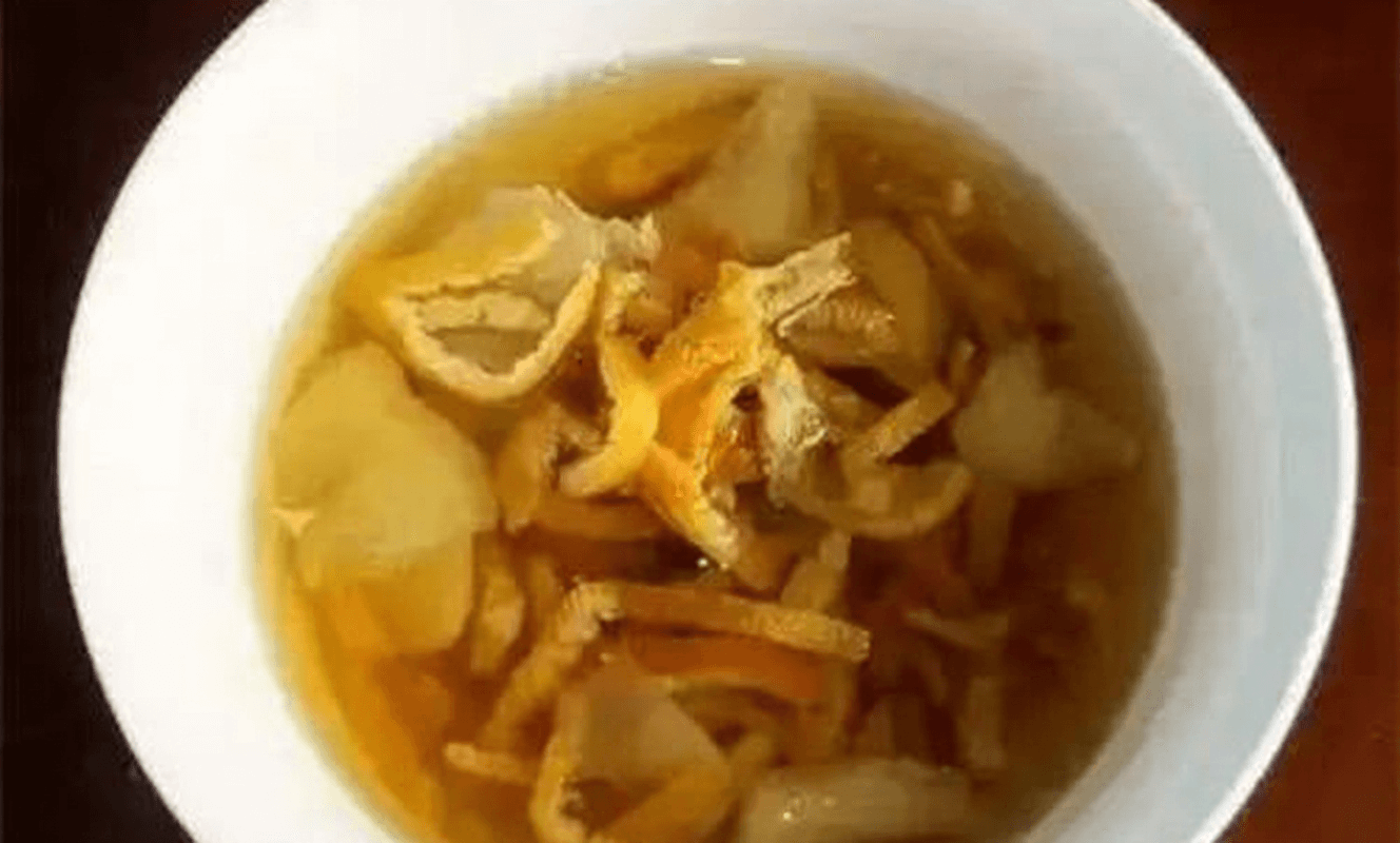 Chenpi and White Radish Drink: Method and Flavor